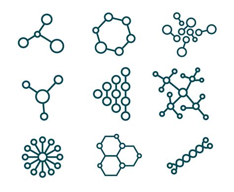Free Molecules Vector Vector Art And Graphics