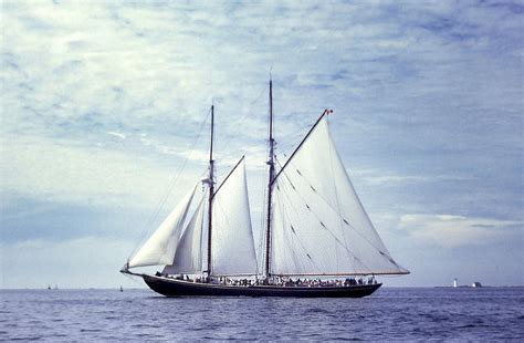 The Schooner Bluenose 2 Again Photograph By George Cousins