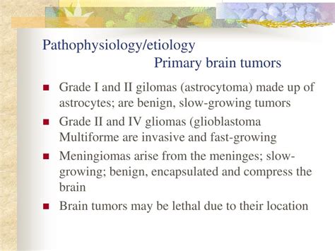 Ppt Neurosensory Strokebrain Tumors Powerpoint Presentation Free