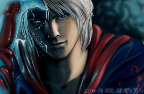 Repeatedly tapping the button with allow him to do all 3 stages of the move. Nero - Devil May Cry 4 Fan Art (32351460) - Fanpop