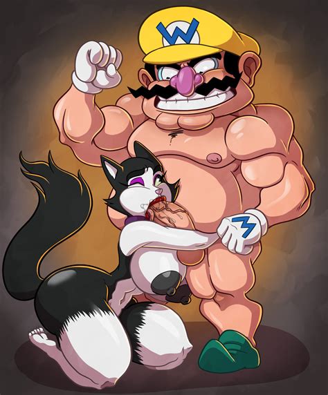 Cocoa Blowing Wario By Phazyn Hentai Foundry