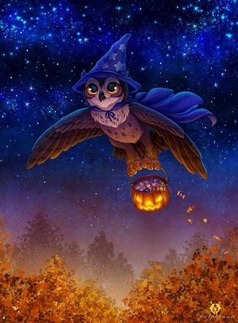 Magical 🌟🦉🌟 Retro Halloween Halloween Kunst Image Halloween