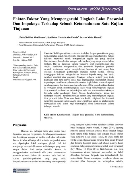 Keadaan yang mendorong tingkah laku ( motivating states ), tingkah laku yang di dorong oleh keadaan tersebut ( motivated behavior ), dan tujuan dari pada tingkah laku tersebut ( goals or ends. (PDF) Faktor-Faktor Yang Mempengaruhi Tingkah Laku ...