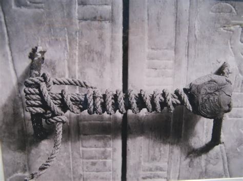 The Unbroken Seal Of King Tutankhamens Tomb Untouched For 3245 Years
