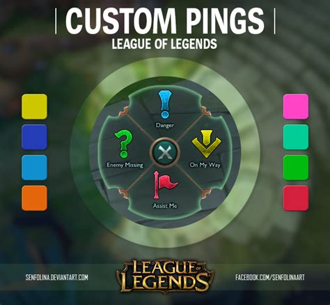 Custom Pings League Of Legends By Senfolina On Deviantart