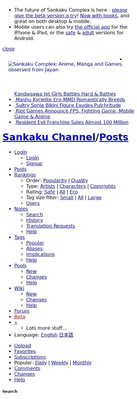 Sankaku Complex Posts Telegraph
