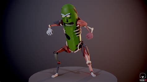 Pickle Rick Rat Suit Seeking Critique — Polycount