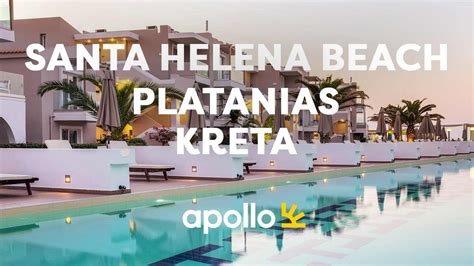 Maybe you would like to learn more about one of these? Santa Helena Beach, Platanias, Kreta - Apollo Reiser - YouTube