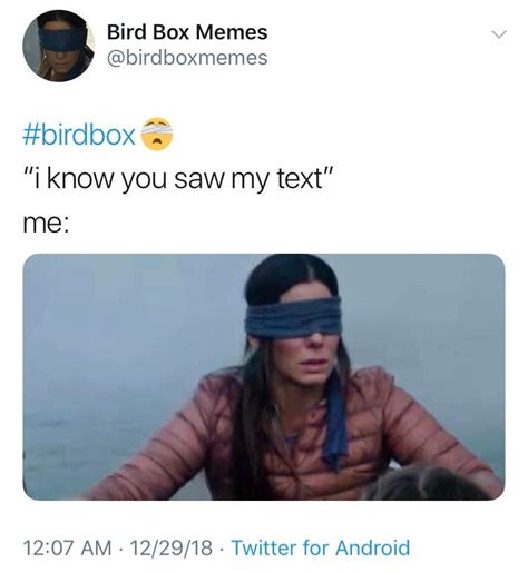Dies erklärte marco cavalieri, leiter der impfstrategien bei der europäischen. Birdbox Memes - Thinking Meme