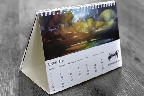 Pretty 2021 calendar free printable template. 2021 Desktop Calendar | Scott Naismith