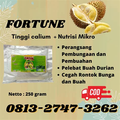 Hub 081327473262 Distributor Pupuk Organik Buah Durian Grobogan