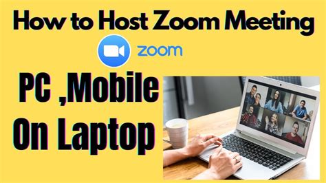How To Host Zoom Meeting On Pcmobile ।।zoom Meeting Host Tutorial