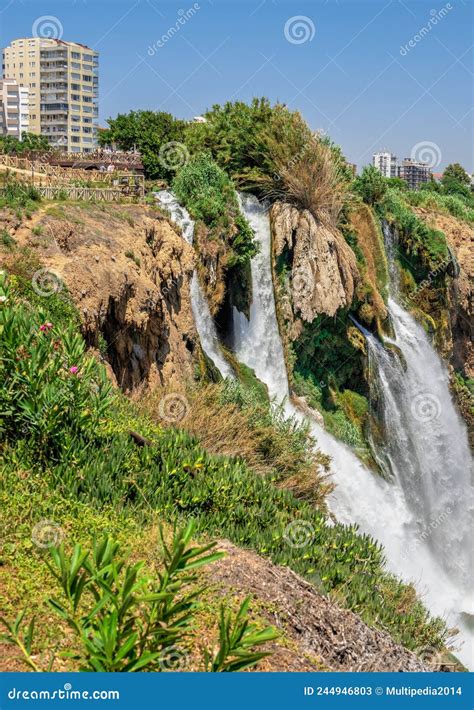 Duden Waterfalls In Antalya Turkey Editorial Stock Photo Image Of