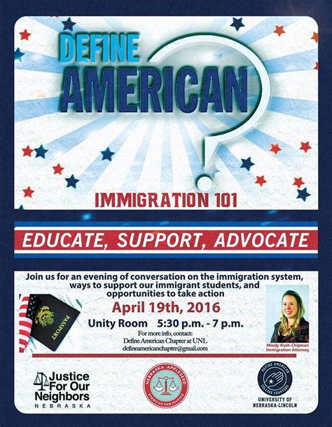 Immigration 101 With Define American Unl Announce University Of