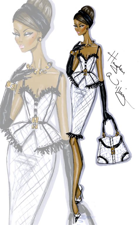 Hayden Williams Fashion Illustrations Polished Perfection By Hayden