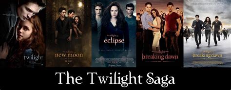 The Twilight Saga All 5 Posters Twilight Poster Twilight Saga Series