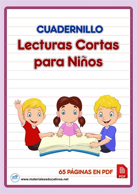 Cuadernillo De Lecturas Cortas Para Para Niños Lectura Corta