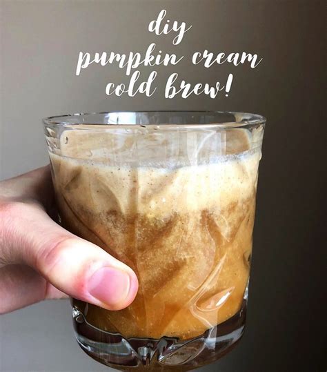 Better For Ya Pumpkin Cream Cold Brew The Naked Food Life