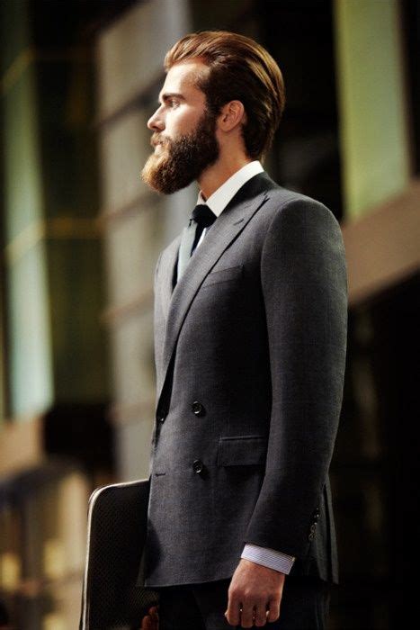 Pin By Beardampersand On Beard And This Way Beard Suit Well Dressed