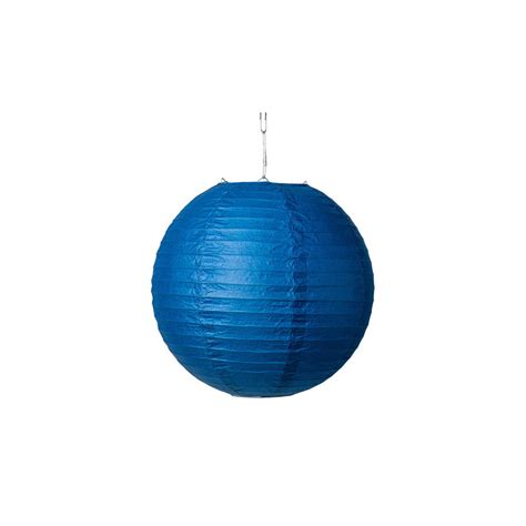 6 pouces (environ 15cm), 8. Boule japonaise couleur bleu marine Ø 35 cm..