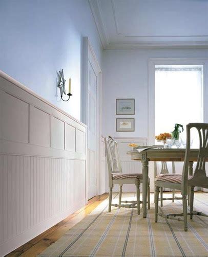 Classic Cottage Wainscoting Two Tiered Wainscot Panels