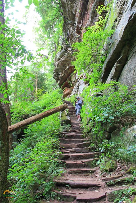 Hocking Hills State Park Rock House Hiking Trail