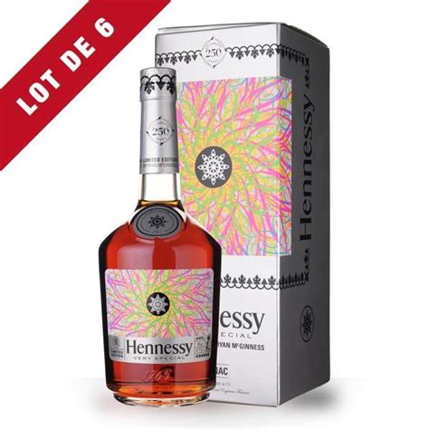 6x Hennessy Cognac Vs 70cl Coffret Le Cognac Achat Vente
