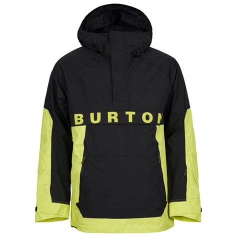 Burton Frostner Anorak Ski Jacket Mens Free Eu Delivery