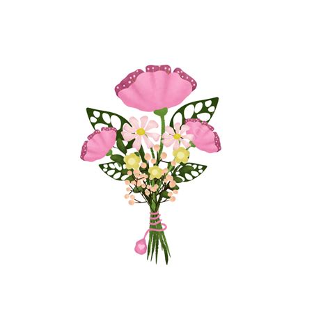 Pink Flower Bouquet Png Picture Beautiful Pink Flower Bouquet Flower