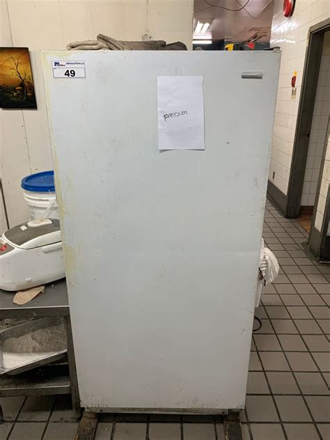 Kenmore White Single Door Upright Freezer 26 X 28 X 60 Able Auctions