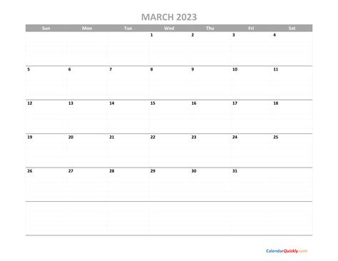 march 2023 calendar in word calendar 2023 2023 printable calendars for moms imom 2023