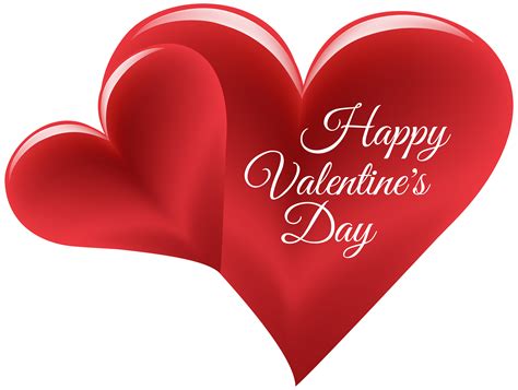 Valentine's day png for love birds hd image. Happy Valentine's Day Hearts PNG Clip Art Image | Gallery ...