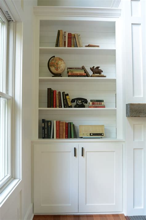 Today, a fake it 'til you make it project that i can be proud of! Living Room Built-In Cabinets — Decor and the Dog