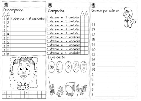 Atividades De Composição E Decomposição 2 Ano