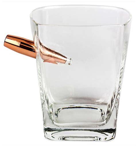Caliber Gourmet Cbg Lms Whiskey Last Man Standing Bullet Whiskey Glass