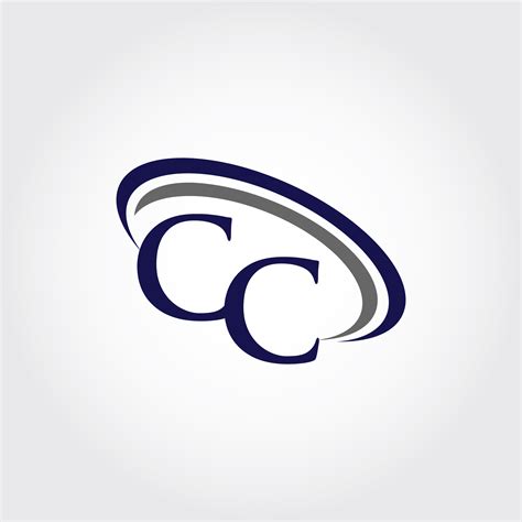 Monogram Cc Logo Design By Vectorseller Thehungryjpeg