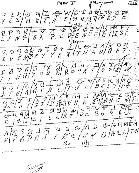 July 31 1969 Chronicle Cipher