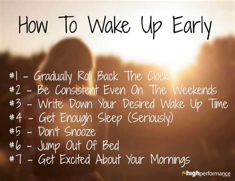 How To Wake Up Early The Secret Of Crazy Successful People