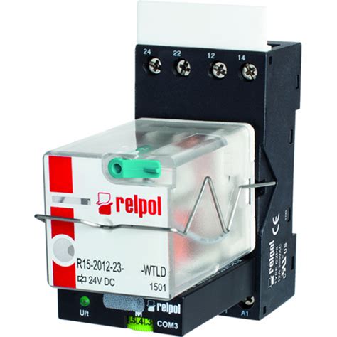 8 Pin Octal Relay 24v Ac Relpol