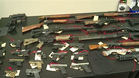 50 People Arrested 42 Guns Seized In Takedown Of Stockton Gang Ktla