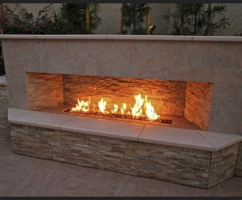 Hearth Is Heavydated But The Long Linear Gas Fire Create A Great Big