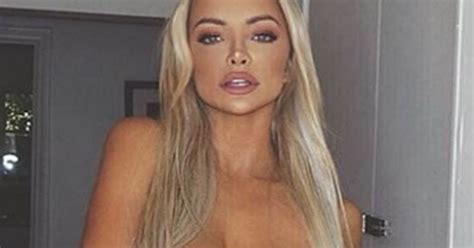 Nothing But Fishnets Lindsey Pelas Strips Topless In Eye Popping Snap