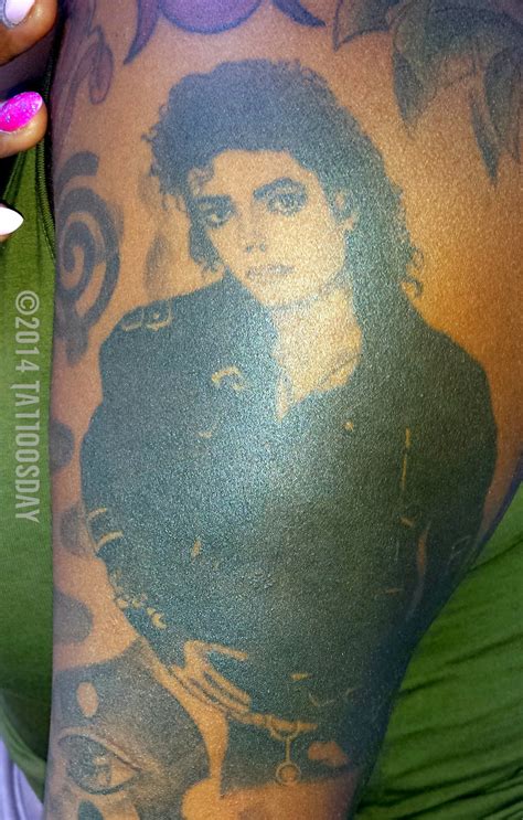 Body Painting Tattoo Erika Helps Us Remember Michael Jackson