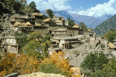 Afghanistan Kamdesh Village Eastern Nuristan Village Afghanistan
