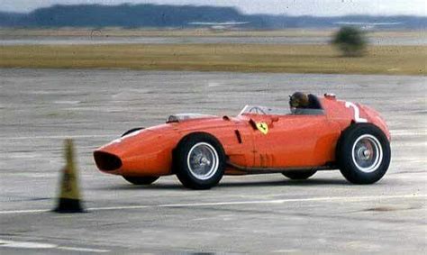 1959 Usgp Sebring Tony Brooks Ferrari Dino 246 2 Scuderia Ferrari