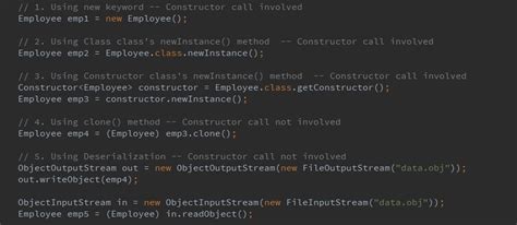 Java Instantiate Object Without Constructor Java Create Object
