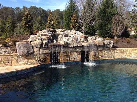 Custom Swimming Pool And Outdoor Living Space By Georgia Classic Pool
