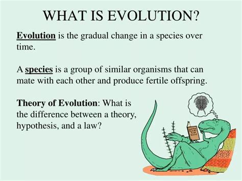 Ppt What Is Evolution Powerpoint Presentation Free Download Id468267