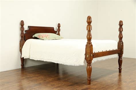 Wooden bed king and queen size design beds available in popular furnitures.pakkah indians. SOLD - Cherry Antique 1840 Empire Full Size Poster Rope ...