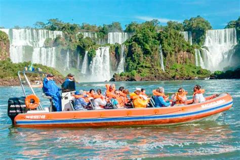 Depuis Puerto Iguazu Chutes Brésiliennes Et Aventure En Bateau